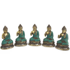 5x Boeddha Zittend - Mini