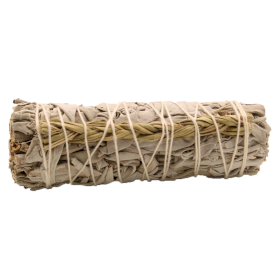 Smudge Stick - Witte Salie & Zoetgras - 10cm