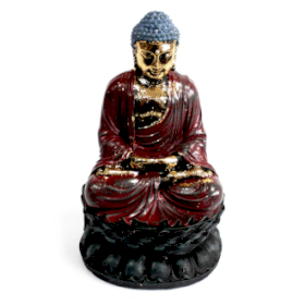 Antieke Boeddha - Klassiek Beeldje - Zittend