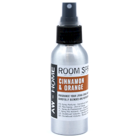 6x Kamer Parfum Spray - 100ml- Cinnamon & Orange