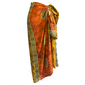 4x Balinese Sarongs - Geluks Munten (4 verschillende kleuren )