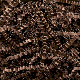 SizzlePak Zigzag Papiersnippers - Chocolade - 10kg