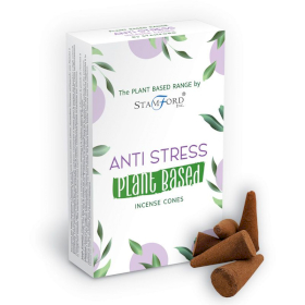6x Plantaardige Wierookkegels - Anti Stress