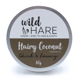 4x Wild Hare Shampoo Bar in Blik - 60gr  - Harige Kokosnoot