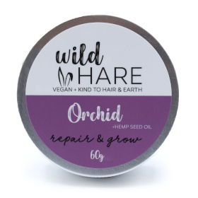 4x Wild Hare Shampoo Bar in Blik - 60gr  - Orchidee