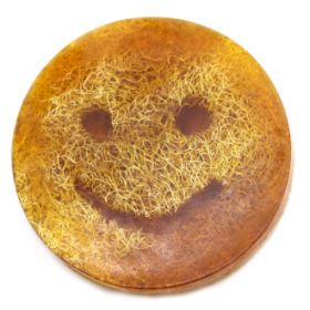 4x Smiley Face Scrub Zeep - Pinacolada