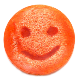 4x Smiley Face Scrub Zeep - Grapefruit