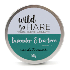 4x Wild Hare Conditioner Bar in Blik - Lavendel & Theeboom