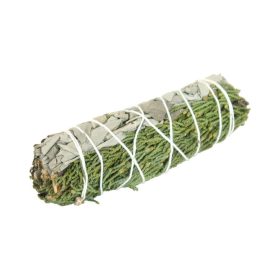 Smudge Stick - Witte Salie & Jeneverbes - 10cm