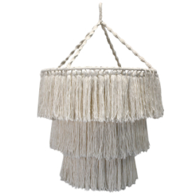 Macrame Lamp - Naturel