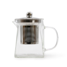 Glazen Infusie Theepot - Torenvorm - 350ml