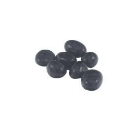 24x Gepolijste Tuimel Stenen - Medium - Zwarte Toermalijn
