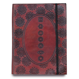 Notitieboek met Elastiek - Medium- Chakra Mandala