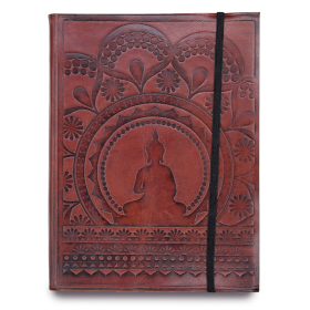 Notitieboek met Elastiek - Medium - Tibetaanse Mandala