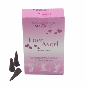 12x Love Wierook Kegeltjes