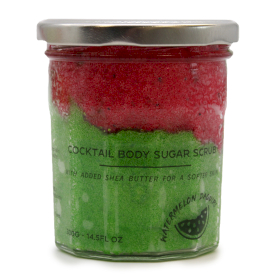 3x Geparfumeerde Suiker Body Scrub - Watermeloen Daquiri - 300gr