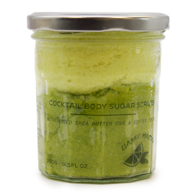 3x Geparfumeerde Suiker Body Scrub - Klassieke Mojito - 300gr