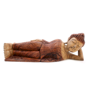 Handgesneden Boeddhabeeld - 50cm - Slapen