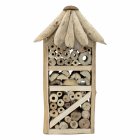 Driftwood Bijen- en Insect Hoogbouwen Huisje