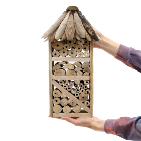 Driftwood Bijen- en Insect Hoogbouwen Huisje