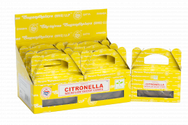 6x Satya Citronella Backflow Dhoop Kegels - Doos met 6 pakjes van 24 stuks per pak