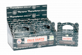 6x Satya Palo Santo Backflow Dhoop Kegels - Doos met 6 pakjes van 24 stuks per pak