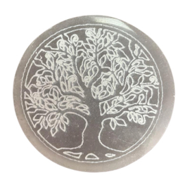 Seleniet Oplaad Borden - Small - 8cm - Tree of Life
