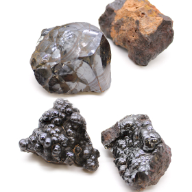 Minerale Exemplaren - Natuurlijk Hematiet (ca. 20 stuks)