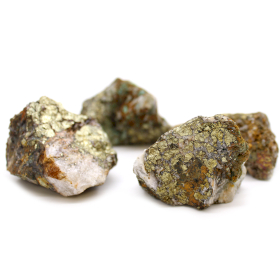 Minerale Exemplaren - Chalcopyriet (circa 35-66stuks)