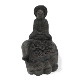 Boeddha & Hand Wierookbrander (zwart)