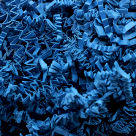 SizzlePak DeLux Zigzag Papiersnippers - 10kg  - Blauw