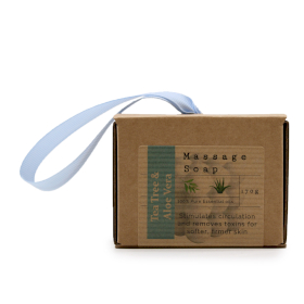 3x Massagezeep in een Doos - Tea Tree & Aloë Vera