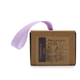 3x Massagezeep in een Doos - Lavendel & Lila