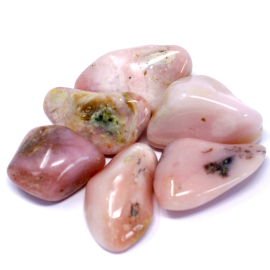 24x Gepolijste Tuimelstenen - Large - Peruaanse Opaal (Graad B)