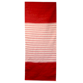 Indiaas Katoenen Vloerkleed - 70x170cm - Rood /  Rose