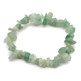 12x Geslepen Edelstenen Stukjes Armband - Jade