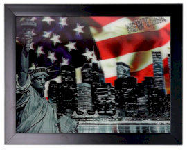 Iconische 3D 34x44cm - New York Holiday