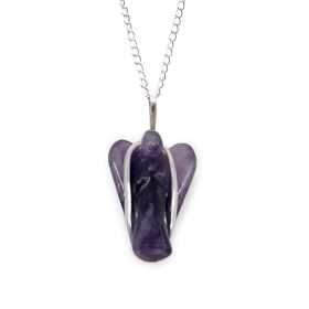 Edelsteen Beschermengel Hanger - Amethyst