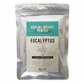 12x Helend Wierookpoeder - Eucalyptus 100gm