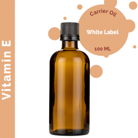 10x Natuurlijke vitamine E Draagolie  - 100ml - White Label
