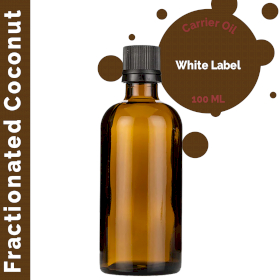 10x Gefractioneerde Kokosnoot Draagolie  - 100ml - White Label