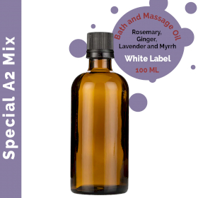 10x Speciaal A2 Mix Massage olie 100ml - Wit Label