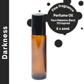 6x Duisternis Fijne Geur Parfumolie 10 ml - Wit Label