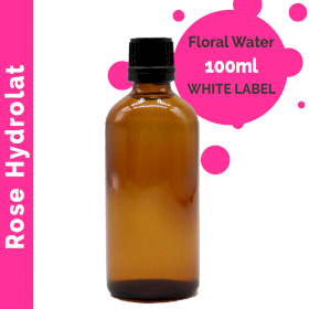 10x Rozen Hydrolaat 100ml - Wit label