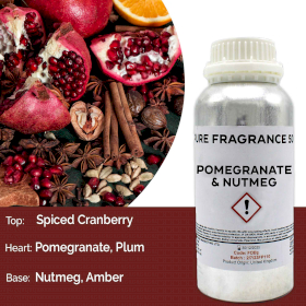Pomegranate & Nutmeg Puur  Geur olie- 500ml