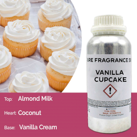 Vanille Cupcake Puur Geur olie- 500ml