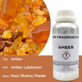 Amber Puur  Geur olie- 500ml