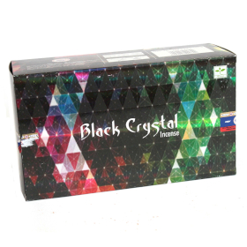 12x Sattya Black Crystal Wierook - 15gr