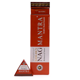 12x 42g Jumbo Golden Nag - Mantra Achterwaartse Wierookkegels