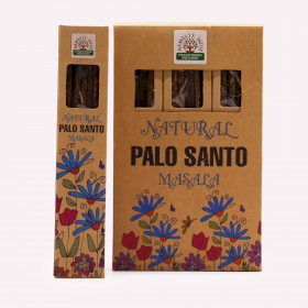 12x Natuurlijke Botanische Masala Wierook - Palo Santo